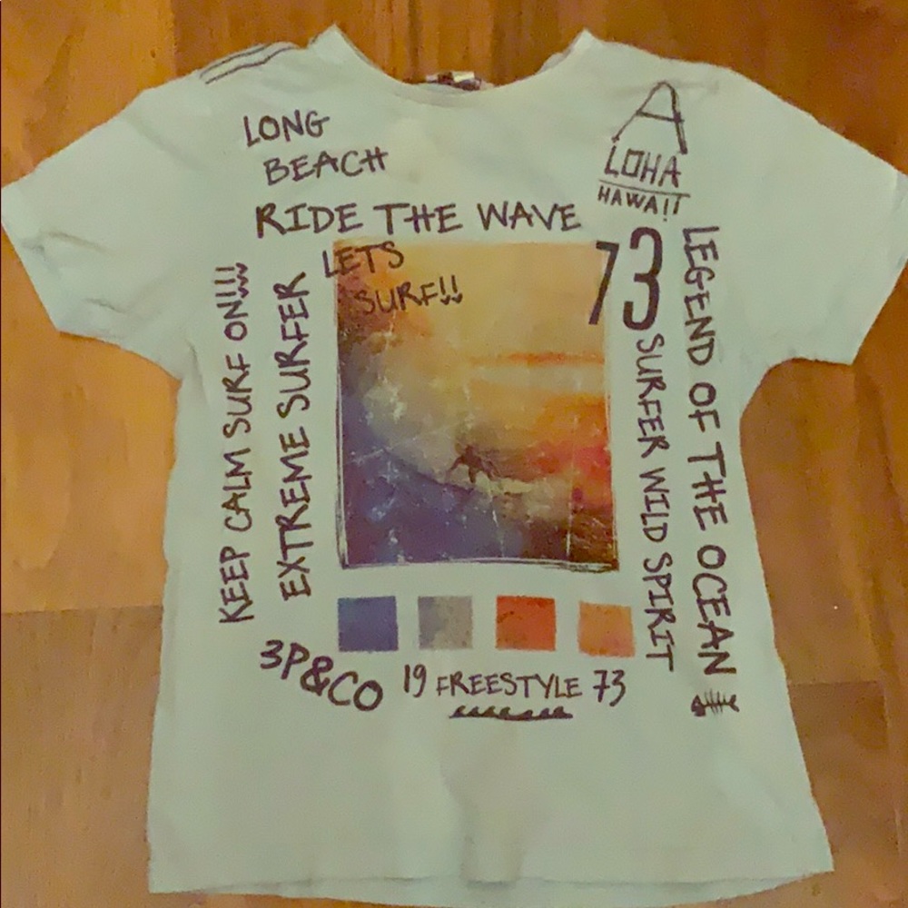 Cool kids beach tee